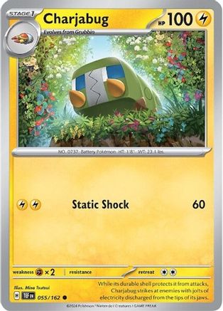 Charjabug 55 - SV05 Temporal Forces - Premium Pokemon Single from Nintendo - Just $0.25! Shop now at Game Crave Tournament Store