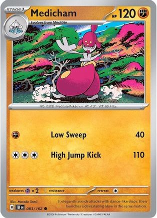 Medicham 83 - SV05 Temporal Forces - Premium Pokemon Single from Nintendo - Just $0.25! Shop now at Game Crave Tournament Store