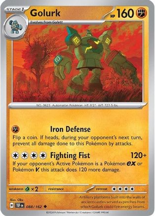 Golurk 88 - SV05 Temporal Forces - Premium Pokemon Single from Nintendo - Just $0.25! Shop now at Game Crave Tournament Store