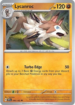 Lycanroc 90 - SV05 Temporal Forces - Premium Pokemon Single from Nintendo - Just $0.25! Shop now at Game Crave Tournament Store