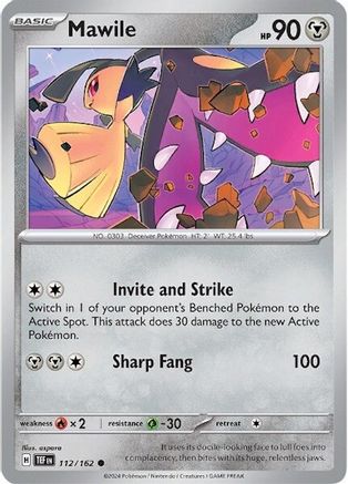 Mawile 112 - SV05 Temporal Forces - Premium Pokemon Single from Nintendo - Just $0.25! Shop now at Game Crave Tournament Store