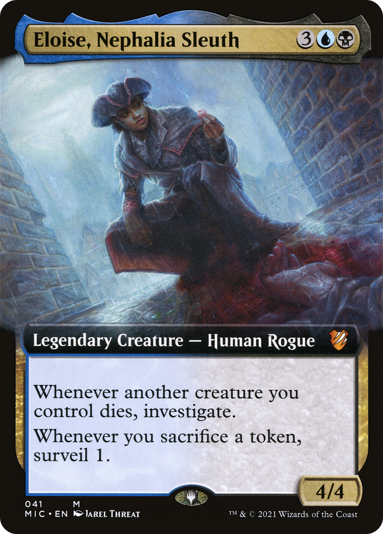 Eloise, Nephalia Sleuth (MIC-041) - Midnight Hunt Commander: (Extended Art) - Premium MTG Single from Wizards of the Coast - Just $0.23! Shop now at Game Crave Tournament Store