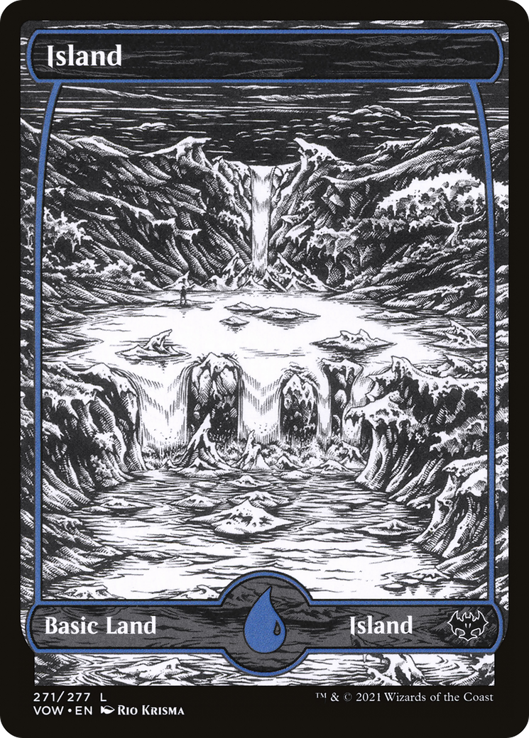 Island (VOW-271) - Innistrad: Crimson Vow: (Showcase) Foil - Premium MTG Single from Wizards of the Coast - Just $0.19! Shop now at Game Crave Tournament Store