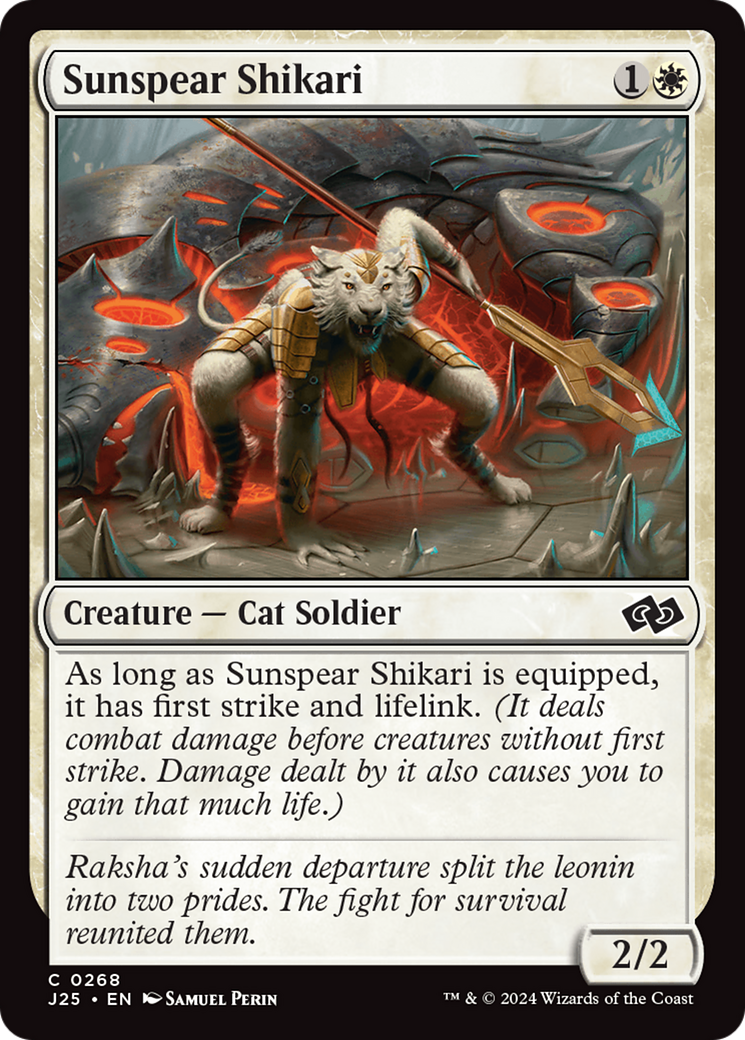 Sunspear Shikari (J25-268) - Foundations Jumpstart - Premium MTG Single from Wizards of the Coast - Just $0.25! Shop now at Game Crave Tournament Store