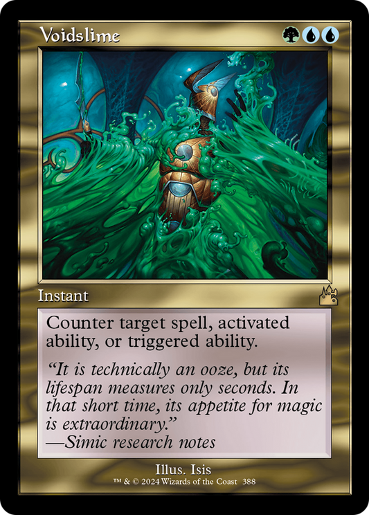 Voidslime (RVR-388) - Ravnica Remastered - Premium MTG Single from Wizards of the Coast - Just $0.26! Shop now at Game Crave Tournament Store