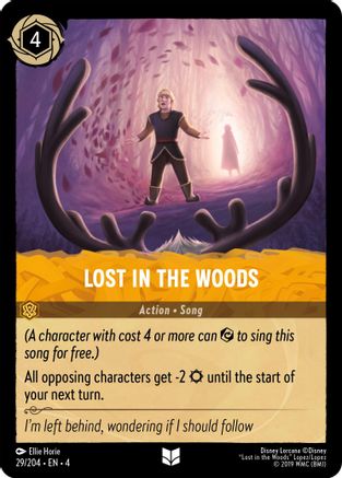 Lost in the Woods (29/204) - Ursulas Return Cold Foil - Premium Lorcana Single from Ursula's Return - Just $0.27! Shop now at Game Crave Tournament Store