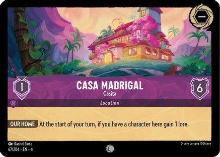 Casa Madrigal - Casita (67/204) - Ursulas Return - Premium Lorcana Single from Ursula's Return - Just $0.25! Shop now at Game Crave Tournament Store