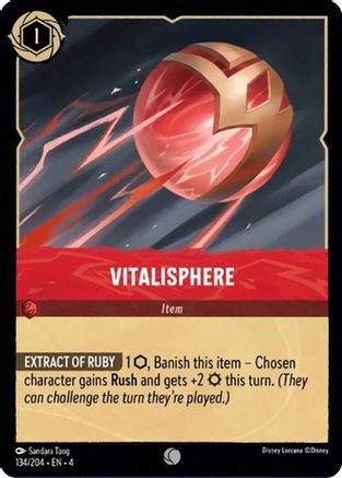 Vitalisphere (134/204) - Ursulas Return - Premium Lorcana Single from Ursula's Return - Just $0.25! Shop now at Game Crave Tournament Store