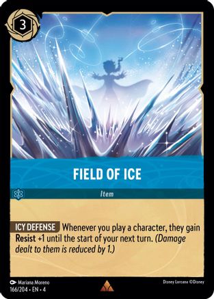 Field of Ice (166/204) - Ursulas Return - Premium Lorcana Single from Ursula's Return - Just $0.25! Shop now at Game Crave Tournament Store