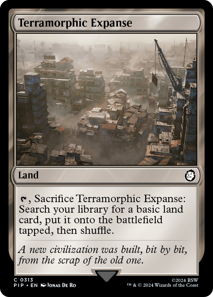 Terramorphic Expanse (PIP-313) - Fallout - Premium MTG Single from Wizards of the Coast - Just $0.25! Shop now at Game Crave Tournament Store