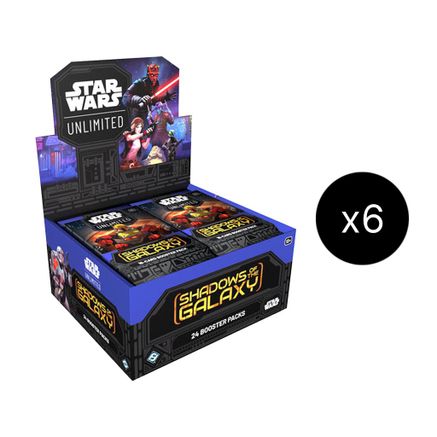 Shadows of the Galaxy - Booster Case  - Shadows of the Galaxy - Premium Star Wars: Unlimited Single from Shadows of the Galaxy - Just $116.55! Shop now at Game Crave Tournament Store