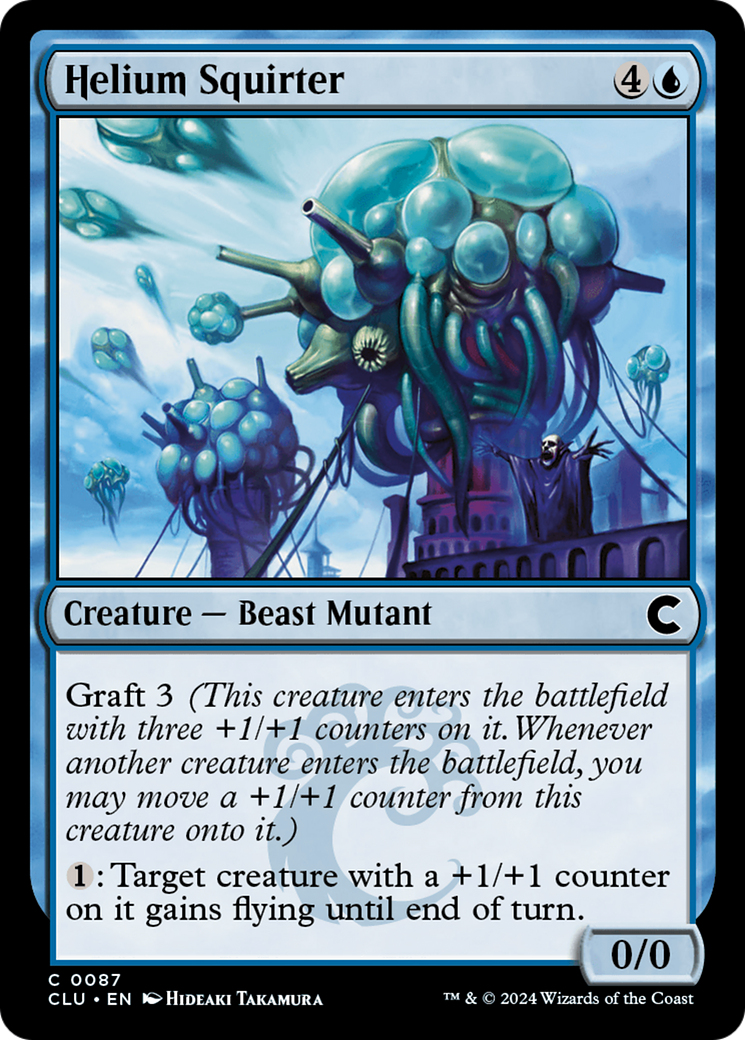 Helium Squirter (CLU-087) - Ravnica: Clue Edition - Premium MTG Single from Wizards of the Coast - Just $0.25! Shop now at Game Crave Tournament Store