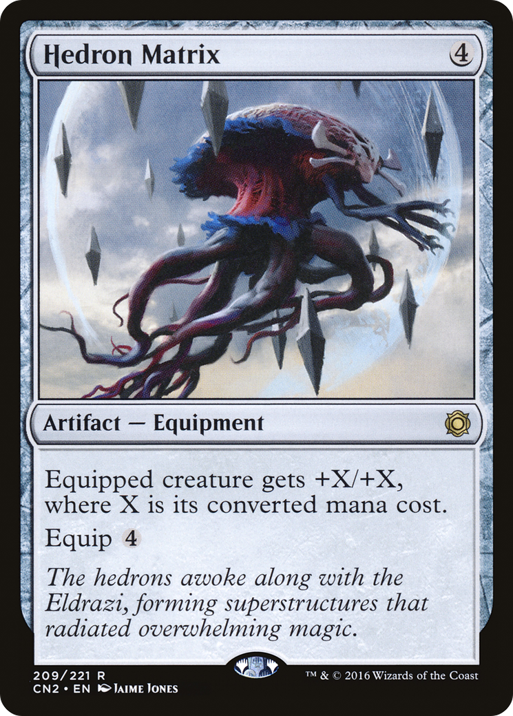 Hedron Matrix (CN2-209) - Conspiracy: Take the Crown - Premium MTG Single from Wizards of the Coast - Just $0.37! Shop now at Game Crave Tournament Store