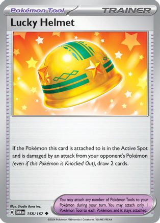 Lucky Helmet 158 - SV06 Twilight Masquerade - Premium Pokemon Single from Nintendo - Just $0.25! Shop now at Game Crave Tournament Store