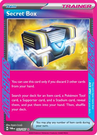 Secret Box 163 - SV06 Twilight Masquerade Holofoil - Premium Pokemon Single from Nintendo - Just $1.97! Shop now at Game Crave Tournament Store