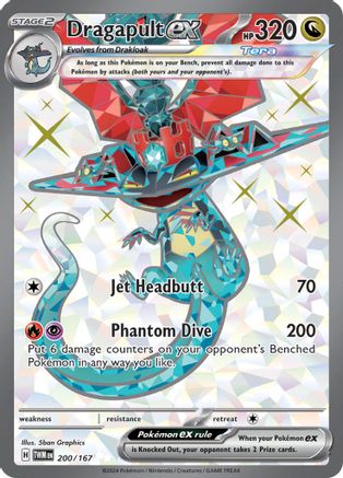 Dragapult ex 200 - SV06 Twilight Masquerade Holofoil - Premium Pokemon Single from Nintendo - Just $5.93! Shop now at Game Crave Tournament Store