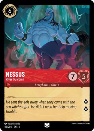 Nessus - River Guardian (118/204) - Ursulas Return - Premium Lorcana Single from Ursula's Return - Just $0.25! Shop now at Game Crave Tournament Store