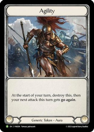 Agility - FAB204 (FAB204) - Flesh and Blood: Promo Cards Cold Foil
