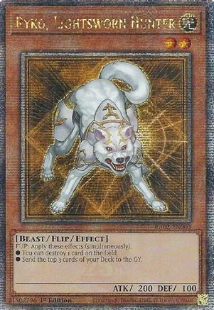 Ryko, Lightsworn Hunter (Quarter Century Secret Rare) (RA02-EN003) - 25th Anniversary Rarity Collection II 1st Edition - Premium Yugioh Single from Konami - Just $7.41! Shop now at Game Crave Tournament Store