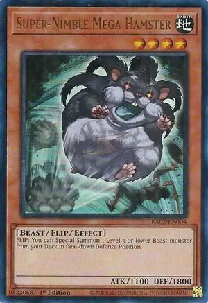 Super-Nimble Mega Hamster (UR) (RA02-EN004) - 25th Anniversary Rarity Collection II 1st Edition - Premium Yugioh Single from Konami - Just $0.25! Shop now at Game Crave Tournament Store