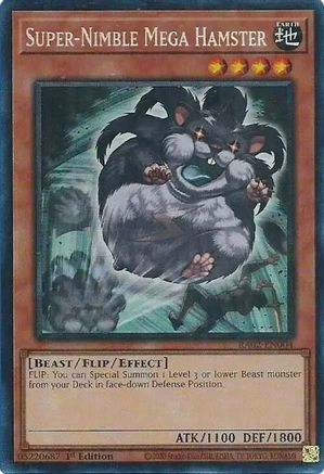 Super-Nimble Mega Hamster (PCR) (RA02-EN004) - 25th Anniversary Rarity Collection II 1st Edition - Premium Yugioh Single from Konami - Just $0.36! Shop now at Game Crave Tournament Store