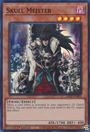 Skull Meister (RA02-EN005) - 25th Anniversary Rarity Collection II 1st Edition - Premium Yugioh Single from Konami - Just $0.25! Shop now at Game Crave Tournament Store