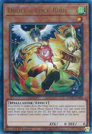 Droll & Lock Bird (Alternate Art) (PUR) (RA02-EN006) - 25th Anniversary Rarity Collection II 1st Edition - Premium Yugioh Single from Konami - Just $2.79! Shop now at Game Crave Tournament Store