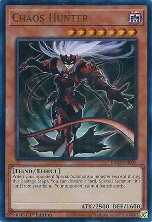Chaos Hunter (UR) (RA02-EN007) - 25th Anniversary Rarity Collection II 1st Edition - Premium Yugioh Single from Konami - Just $0.28! Shop now at Game Crave Tournament Store