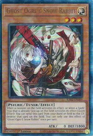 Ghost Ogre & Snow Rabbit (Alternate Art) (PUR) (RA02-EN009) - 25th Anniversary Rarity Collection II 1st Edition - Premium Yugioh Single from Konami - Just $1.68! Shop now at Game Crave Tournament Store