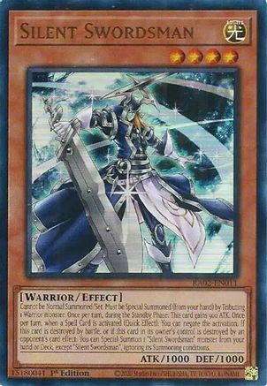 Silent Swordsman (UR) (RA02-EN011) - 25th Anniversary Rarity Collection II 1st Edition - Premium Yugioh Single from Konami - Just $0.25! Shop now at Game Crave Tournament Store