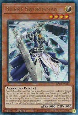 Silent Swordsman (PUR) (RA02-EN011) - 25th Anniversary Rarity Collection II 1st Edition - Premium Yugioh Single from Konami - Just $0.25! Shop now at Game Crave Tournament Store