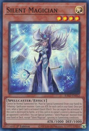 Silent Magician (RA02-EN012) - 25th Anniversary Rarity Collection II 1st Edition - Premium Yugioh Single from Konami - Just $0.25! Shop now at Game Crave Tournament Store