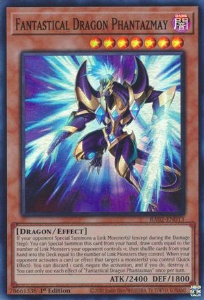Fantastical Dragon Phantazmay (Alternate Art) (RA02-EN013) - 25th Anniversary Rarity Collection II 1st Edition - Premium Yugioh Single from Konami - Just $0.29! Shop now at Game Crave Tournament Store