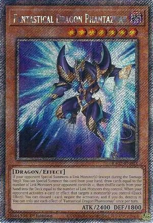 Fantastical Dragon Phantazmay (Alternate Art) (Platinum Secret Rare) (RA02-EN013) - 25th Anniversary Rarity Collection II 1st Edition - Premium Yugioh Single from Konami - Just $1.58! Shop now at Game Crave Tournament Store