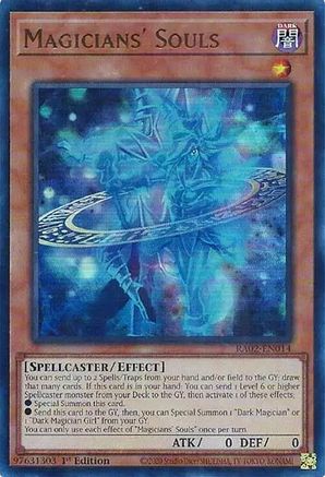 Magicians' Souls (UR) (RA02-EN014) - 25th Anniversary Rarity Collection II 1st Edition - Premium Yugioh Single from Konami - Just $0.86! Shop now at Game Crave Tournament Store