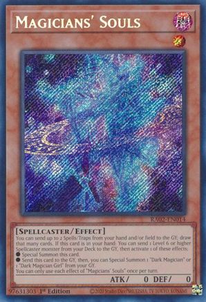 Magicians' Souls (Secret Rare) (RA02-EN014) - 25th Anniversary Rarity Collection II 1st Edition - Premium Yugioh Single from Konami - Just $1.38! Shop now at Game Crave Tournament Store