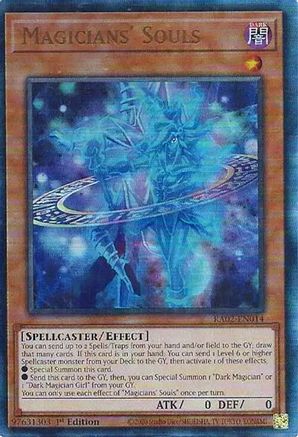 Magicians' Souls (PUR) (RA02-EN014) - 25th Anniversary Rarity Collection II 1st Edition - Premium Yugioh Single from Konami - Just $1.53! Shop now at Game Crave Tournament Store