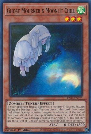 Ghost Mourner & Moonlit Chill (Alternate Art) (RA02-EN015) - 25th Anniversary Rarity Collection II 1st Edition - Premium Yugioh Single from Konami - Just $0.25! Shop now at Game Crave Tournament Store
