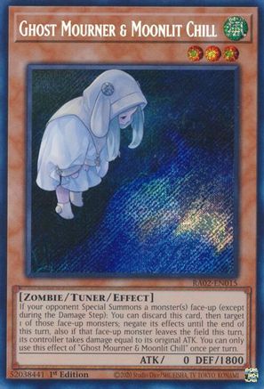 Ghost Mourner & Moonlit Chill (Alternate Art) (Secret Rare) (RA02-EN015) - 25th Anniversary Rarity Collection II 1st Edition - Premium Yugioh Single from Konami - Just $0.59! Shop now at Game Crave Tournament Store