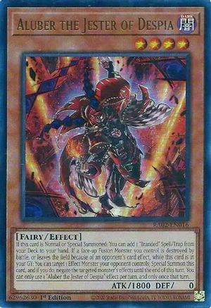 Aluber the Jester of Despia (UR) (RA02-EN016) - 25th Anniversary Rarity Collection II 1st Edition - Premium Yugioh Single from Konami - Just $0.25! Shop now at Game Crave Tournament Store