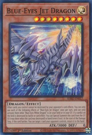 Blue-Eyes Jet Dragon (RA02-EN017) - 25th Anniversary Rarity Collection II 1st Edition - Premium Yugioh Single from Konami - Just $0.25! Shop now at Game Crave Tournament Store