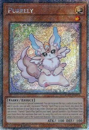 Purrely  (Platinum Secret Rare) (RA02-EN018) - 25th Anniversary Rarity Collection II 1st Edition - Premium Yugioh Single from Konami - Just $0.72! Shop now at Game Crave Tournament Store