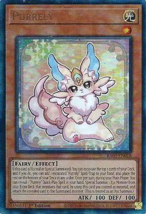 Purrely (PUR) (RA02-EN018) - 25th Anniversary Rarity Collection II 1st Edition - Premium Yugioh Single from Konami - Just $0.46! Shop now at Game Crave Tournament Store