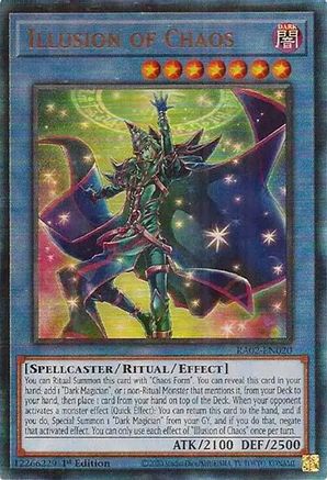 Illusion of Chaos (PUR) (RA02-EN020) - 25th Anniversary Rarity Collection II 1st Edition - Premium Yugioh Single from Konami - Just $1! Shop now at Game Crave Tournament Store