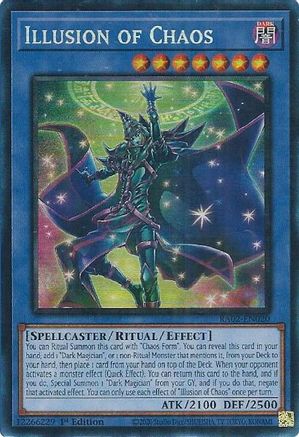Illusion of Chaos (PCR) (RA02-EN020) - 25th Anniversary Rarity Collection II 1st Edition - Premium Yugioh Single from Konami - Just $0.74! Shop now at Game Crave Tournament Store