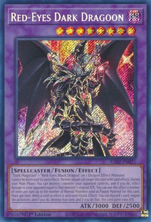 Red-Eyes Dark Dragoon (Secret Rare) (RA02-EN021) - 25th Anniversary Rarity Collection II 1st Edition - Premium Yugioh Single from Konami - Just $2.13! Shop now at Game Crave Tournament Store