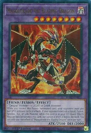 Masquerade the Blazing Dragon (UR) (RA02-EN022) - 25th Anniversary Rarity Collection II 1st Edition - Premium Yugioh Single from Konami - Just $0.25! Shop now at Game Crave Tournament Store