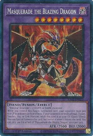Masquerade the Blazing Dragon (PCR) (RA02-EN022) - 25th Anniversary Rarity Collection II 1st Edition - Premium Yugioh Single from Konami - Just $0.28! Shop now at Game Crave Tournament Store