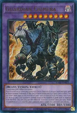 Guardian Chimera (UR) (RA02-EN023) - 25th Anniversary Rarity Collection II 1st Edition - Premium Yugioh Single from Konami - Just $0.34! Shop now at Game Crave Tournament Store
