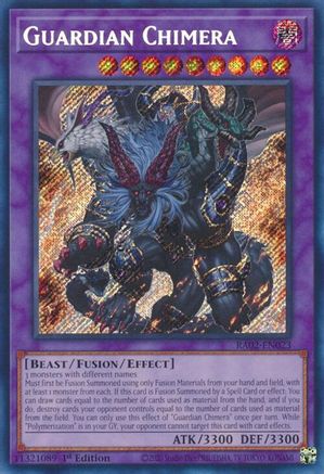 Guardian Chimera (Secret Rare) (RA02-EN023) - 25th Anniversary Rarity Collection II 1st Edition - Premium Yugioh Single from Konami - Just $0.52! Shop now at Game Crave Tournament Store
